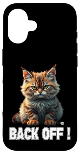 Süße Katze mit schlechter Laune, Back off, lustiges Hülle für iPhone 16 Süße Katze mit schlechter Laune, Back off, lustiges Hülle für iPhone 16 von Frieser Designs