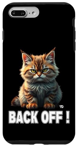 Süße Katze mit schlechter Laune, Back off, lustiges Hülle für iPhone 7 Plus/8 Plus Süße Katze mit schlechter Laune, Back off, lustiges Hülle für iPhone 7 Plus/8 Plus von Frieser Designs