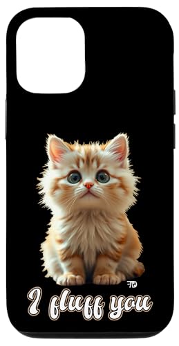 Süßes rotes Kätzchen das dich richtig fluffig findet Hülle für iPhone 12/12 Pro von Frieser Designs