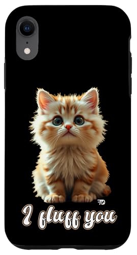 Süßes rotes Kätzchen das dich richtig fluffig findet Hülle für iPhone XR Süßes rotes Kätzchen das dich richtig fluffig findet Hülle für iPhone XR von Frieser Designs