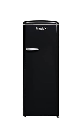 Frigelux RF218RNA++ Kühlschrank mit Gefrierfach 218 l, inklusive 23 l Gefrierschrank, Abtauautomatik, freistehend, Vintage-Stil 50er Jahre, Schwarz Frigelux RF218RNA++ Kühlschrank mit Gefrierfach 218 l, inklusive 23 l Gefrierschrank, Abtauautomatik, freistehend, Vintage-Stil 50er Jahre, Schwarz von Frigelux