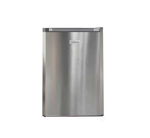 Frigelux RTT127XE Kühlschrank Tisch Top Silver ; 120 Liter; Tischkühlschrank klein; Silber ; Kleiner Kühlschrank mit Gemüse Fach ; Türanschlag wechselbar Frigelux RTT127XE Kühlschrank Tisch Top Silver ; 120 Liter; Tischkühlschrank klein; Silber ; Kleiner Kühlschrank mit Gemüse Fach ; Türanschlag wechselbar von Frigelux