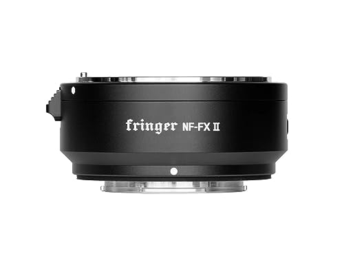 Fringer NF-FX II Fuji Objektiv-Mount-Adapter Autofokus-Elektronikring Kompatibel mit Nikon D/G/E-Objektiv zu Fujifilm-Kamera X-T50 X-T5 X-Pro3 X-T30II X-T4 X-H2S X-E4 Serie, staubdicht und tropfsicher Fringer NF-FX II Fuji Objektiv-Mount-Adapter Autofokus-Elektronikring Kompatibel mit Nikon D/G/E-Objektiv zu Fujifilm-Kamera X-T50 X-T5 X-Pro3 X-T30II X-T4 X-H2S X-E4 Serie, staubdicht und tropfsicher von Fringer