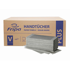 FRIPA Papierhandtücher 4011104 Plus Zick-Zack-Falzung 1-lagig 5.000 Tücher von FRIPA