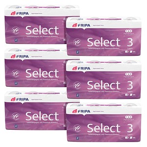 FRIPA Toilettenpapier Select 3-lagig, 48 Rollen von FRIPA