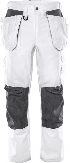Fristads Handwerker Baumwoll-Hose 258 BM weiß von Fristads