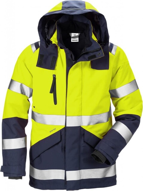 Fristads High Vis GORE-TEX Jacke Kl. 3 4988 GXB Gr. XL gelb-marine von Fristads