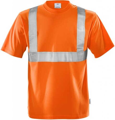 Fristads High Vis T-Shirt Kl. 2 7411 Tp Gr??E Xs Warnschutz- von Fristads
