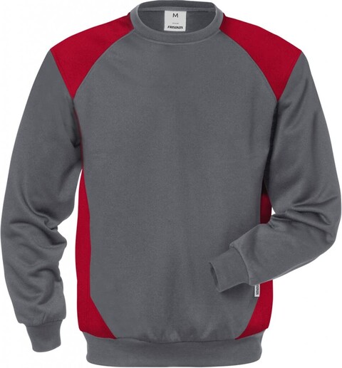 Fristads Sweatshirt 7148 Shv G Roesse Xl Schwarz/Grau von Fristads