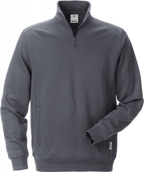 Fristads Sweatshirt Mit Kurzem  Rei?Verschluss 7607 Sm Gr??E von Fristads