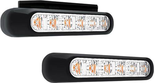 Fristom Frontblitzer / Straßenräumer FT-200 LED 95200 12 V, 24 V, 36V über Bordnetz Einbau Orange von Fristom