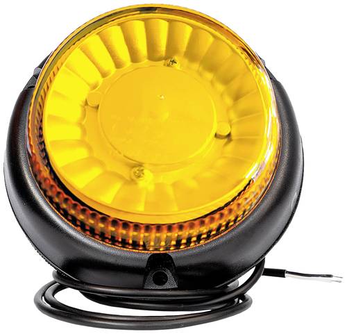 Fristom Rundumleuchte FT-101 3S LED 12 V, 24 V, 36V über Bordnetz Festmontage, Schraubmontage Orange von Fristom