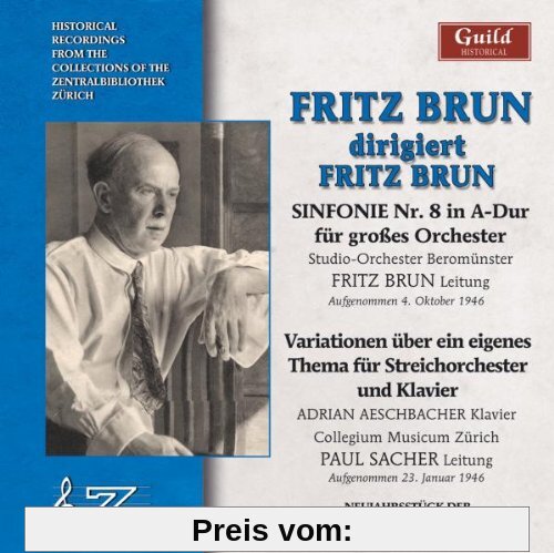 Fritz Brun Dirigiert Brun von Fritz Brun