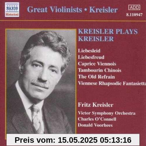 Kreisler Spielt Kreisler von Fritz Kreisler