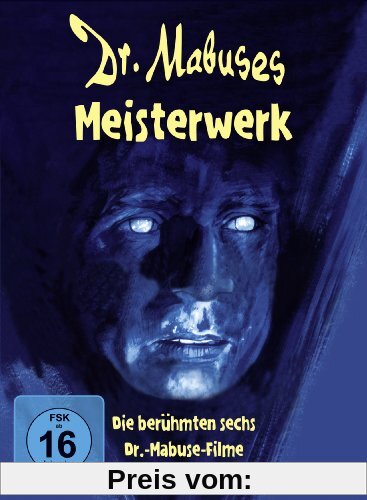 Dr. Mabuses Meisterwerk - Die berühmten sechs Dr.-Mabuse-Filme der 60er Jahre (6 DVDs) von Fritz Lang