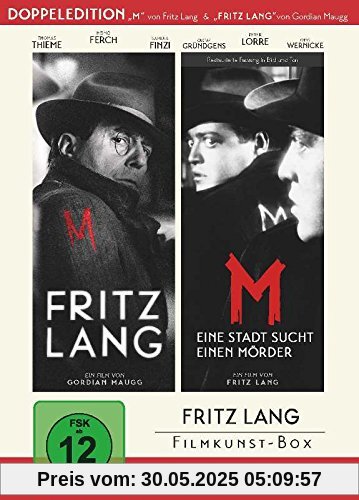 Fritz Lang Filmkunst-Box - (Double Feature: 'Fritz Lang' + 'M - Eine Stadt sucht einen Mörder') - bundesweit streng limitiert auf 1.000 Boxen! [Limited Edition] [2 DVDs] von Fritz Lang