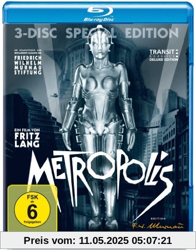 Metropolis (3 Discs, Special Edition) [Blu-ray] von Fritz Lang