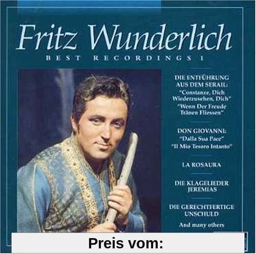Best Recordings 1-Live-Recordings von Fritz Wunderlich