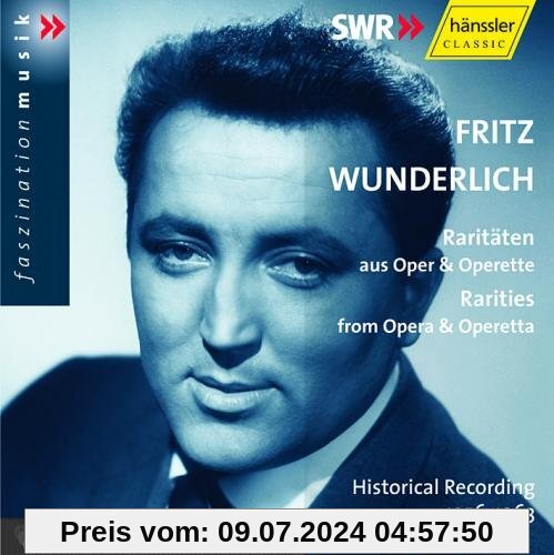 Raritäten aus Oper & Operette von Fritz Wunderlich