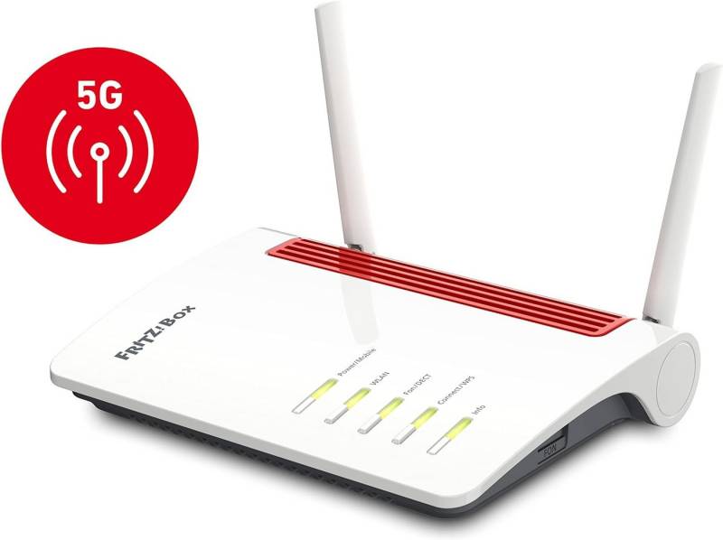 AVM FRITZ!Box 6850 5G Router - Integriertes LTE Modem - Mobilfunk WLAN-Router von AVM