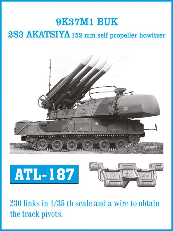 9K37M1 BUK 2S3 AKATSIYA 152 mm self propeller howitzer 9K37M1 BUK 2S3 AKATSIYA 152 mm self propeller howitzer von Friulmodel
