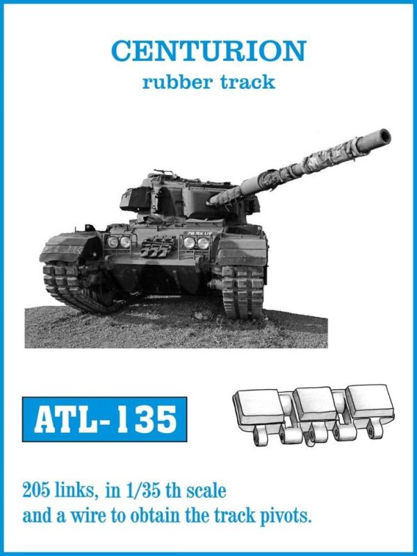 CENTURION rubber track CENTURION rubber track von Friulmodel