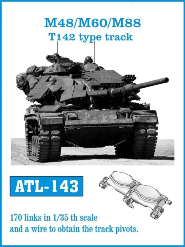 M48/M60/M88 T142 type track M48/M60/M88 T142 type track von Friulmodel