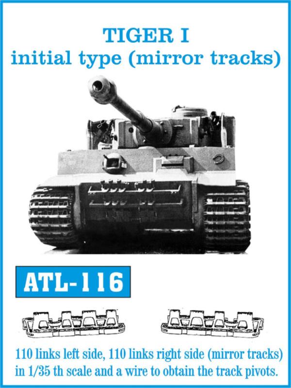 TIGER I initial type (mirror tracks) von Friulmodel