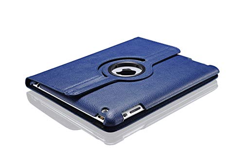 Frmarche Schutzhülle für iPad 4 3 2 Deluxe 360 Grad Smart Schutzhülle aus Kunstleder blau von Frmarche