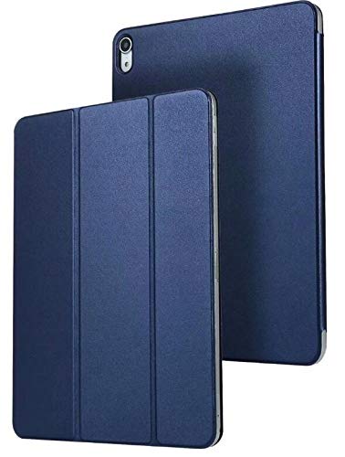 Frmarche Schutzhülle für iPad Pro 11 Zoll (2018), magnetische Rückseite, ultradünn, Standfunktion, mit automatischer Weck-/Schlaffunktion, Magnetverschluss, für iPad Pro 2018 Zoll blau von Frmarche