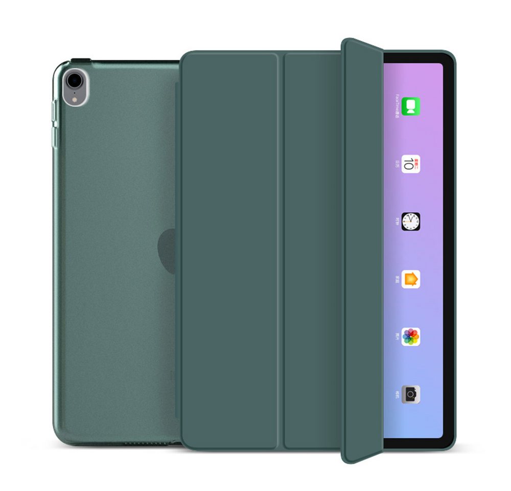 Kevin Frotscher (FroShop) Tablet-Hülle Schutzhülle für Apple iPad 11" 11 Generation 2025 / iPad 10.9" 10 Gen. & für Apple iPad 10.9" 10. Generation 2022 Wake Up / Sleep Funktion, Hülle Etui Smart Cover Tasche - Farbe MARINE GRÜN Kevin Frotscher (FroShop) Tablet-Hülle Schutzhülle für Apple iPad 11" 11 Generation 2025 / iPad 10.9" 10 Gen. & für Apple iPad 10.9" 10. Generation 2022 Wake Up / Sleep Funktion, Hülle Etui Smart Cover Tasche - Farbe MARINE GRÜN von Kevin Frotscher (FroShop)