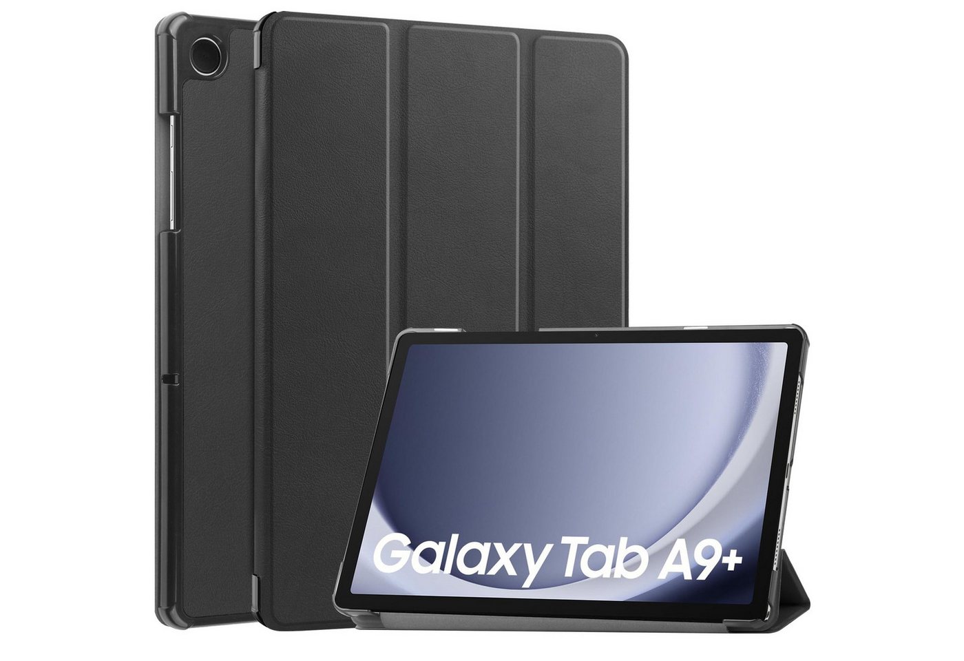 Kevin Frotscher (FroShop) Tablet-Hülle Schutzhülle für Samsung Galaxy Tab A9 Plus 11 2023 Wake Up / Sleep, Hülle Etui Smart Cover Tasche - Farbe SCHWARZ Kevin Frotscher (FroShop) Tablet-Hülle Schutzhülle für Samsung Galaxy Tab A9 Plus 11 2023 Wake Up / Sleep, Hülle Etui Smart Cover Tasche - Farbe SCHWARZ von Kevin Frotscher (FroShop)