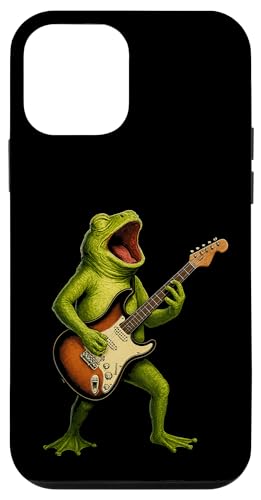Frosch E-Gitarre Musikliebhaber Gitarristen Jungen Mädchen Hülle für iPhone 12 mini Frosch E-Gitarre Musikliebhaber Gitarristen Jungen Mädchen Hülle für iPhone 12 mini von FrogAxis1