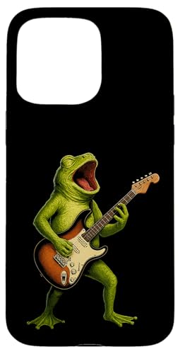 Frosch E-Gitarre Musikliebhaber Gitarristen Jungen Mädchen Hülle für iPhone 15 Pro Max Frosch E-Gitarre Musikliebhaber Gitarristen Jungen Mädchen Hülle für iPhone 15 Pro Max von FrogAxis1