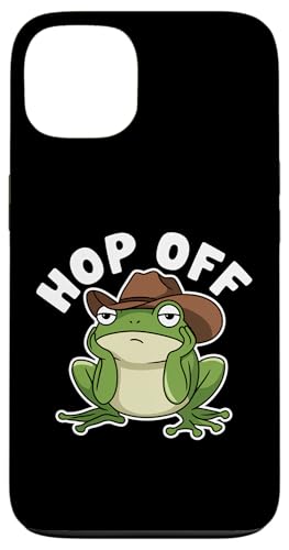 Frosch Hop Off Zoo Cowboyhut Tierliebhaber Jungen Mädchen Kinder Hülle für iPhone 13 von FrogAxis1