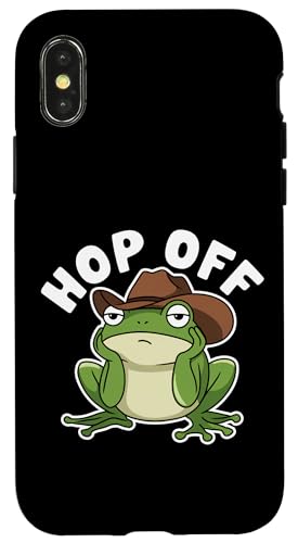 Frosch Hop Off Zoo Cowboyhut Tierliebhaber Jungen Mädchen Kinder Hülle für iPhone X/XS Frosch Hop Off Zoo Cowboyhut Tierliebhaber Jungen Mädchen Kinder Hülle für iPhone X/XS von FrogAxis1