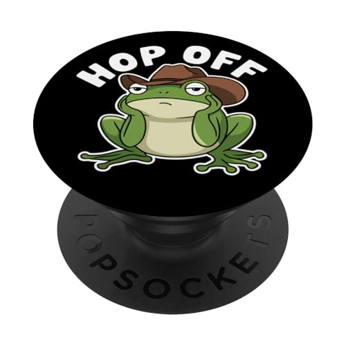 Frosch Hop Off Zoo Cowboyhut Tierliebhaber Jungen Mädchen Kinder PopSockets Klebender PopGrip Frosch Hop Off Zoo Cowboyhut Tierliebhaber Jungen Mädchen Kinder PopSockets Klebender PopGrip von FrogAxis1