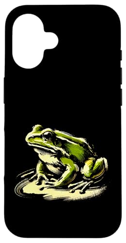 Frosch Pinsel Malerei Kunst Zoo Jungen Mädchen Kinder Hülle für iPhone 16 Frosch Pinsel Malerei Kunst Zoo Jungen Mädchen Kinder Hülle für iPhone 16 von FrogAxis1