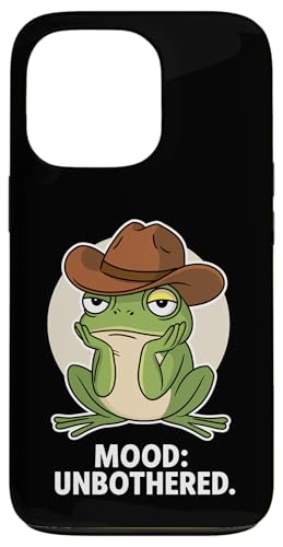 Frosch Stimmung Unbothered Cowboyhut Tierliebhaber Jungen Mädchen Kinder Hülle für iPhone 13 Pro Frosch Stimmung Unbothered Cowboyhut Tierliebhaber Jungen Mädchen Kinder Hülle für iPhone 13 Pro von FrogAxis1
