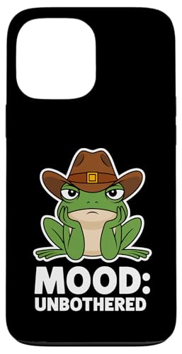 Frosch Unbothered Cowboyhut Tierliebhaber Jungen Mädchen Kinder Hülle für iPhone 13 Pro Max Frosch Unbothered Cowboyhut Tierliebhaber Jungen Mädchen Kinder Hülle für iPhone 13 Pro Max von FrogAxis1