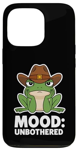 Frosch Unbothered Cowboyhut Tierliebhaber Jungen Mädchen Kinder Hülle für iPhone 13 Pro Frosch Unbothered Cowboyhut Tierliebhaber Jungen Mädchen Kinder Hülle für iPhone 13 Pro von FrogAxis1