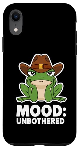 Frosch Unbothered Cowboyhut Tierliebhaber Jungen Mädchen Kinder Hülle für iPhone XR Frosch Unbothered Cowboyhut Tierliebhaber Jungen Mädchen Kinder Hülle für iPhone XR von FrogAxis1