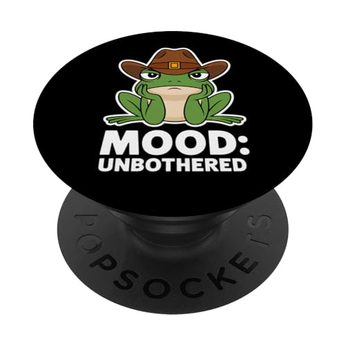 Frosch Unbothered Cowboyhut Tierliebhaber Jungen Mädchen Kinder PopSockets Klebender PopGrip Frosch Unbothered Cowboyhut Tierliebhaber Jungen Mädchen Kinder PopSockets Klebender PopGrip von FrogAxis1