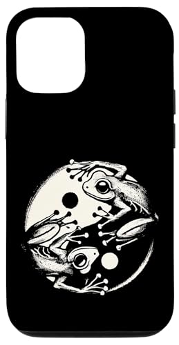Frosch Yin Yang Yoga Pinsel Kunst Jungen Mädchen Kinder Hülle für iPhone 12/12 Pro Frosch Yin Yang Yoga Pinsel Kunst Jungen Mädchen Kinder Hülle für iPhone 12/12 Pro von FrogAxis1