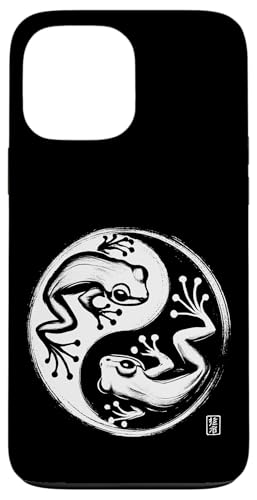Frosch Yin Yang Yoga Pinsel Kunst Jungen Mädchen Kinder Hülle für iPhone 13 Pro Max Frosch Yin Yang Yoga Pinsel Kunst Jungen Mädchen Kinder Hülle für iPhone 13 Pro Max von FrogAxis1
