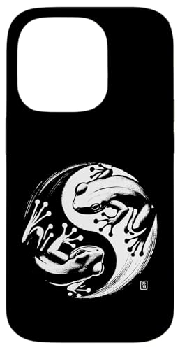 Frosch Yin Yang Yoga Pinsel Kunst Jungen Mädchen Kinder Hülle für iPhone 14 Pro Frosch Yin Yang Yoga Pinsel Kunst Jungen Mädchen Kinder Hülle für iPhone 14 Pro von FrogAxis1