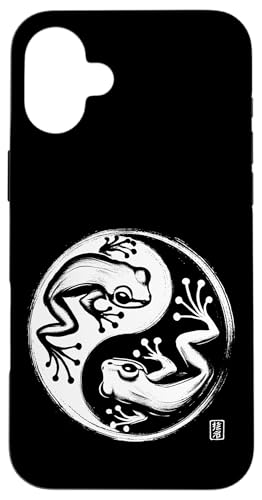 Frosch Yin Yang Yoga Pinsel Kunst Jungen Mädchen Kinder Hülle für iPhone 16 Plus Frosch Yin Yang Yoga Pinsel Kunst Jungen Mädchen Kinder Hülle für iPhone 16 Plus von FrogAxis1