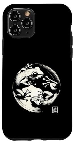 Frosch Yoga Yin Yang Pinsel Kunst Jungen Mädchen Kinder Hülle für iPhone 11 Pro Frosch Yoga Yin Yang Pinsel Kunst Jungen Mädchen Kinder Hülle für iPhone 11 Pro von FrogAxis1