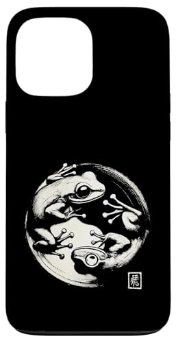 Frosch Yoga Yin Yang Pinsel Kunst Jungen Mädchen Kinder Hülle für iPhone 13 Pro Max Frosch Yoga Yin Yang Pinsel Kunst Jungen Mädchen Kinder Hülle für iPhone 13 Pro Max von FrogAxis1