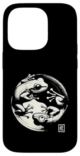 Frosch Yoga Yin Yang Pinsel Kunst Jungen Mädchen Kinder Hülle für iPhone 14 Pro Frosch Yoga Yin Yang Pinsel Kunst Jungen Mädchen Kinder Hülle für iPhone 14 Pro von FrogAxis1
